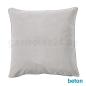 Preview: Dekokissen  Melva Velour Farbe beton